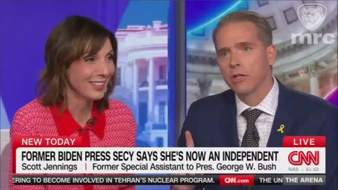Scott Jennings torches KJP over news of leaving the Democrat Party