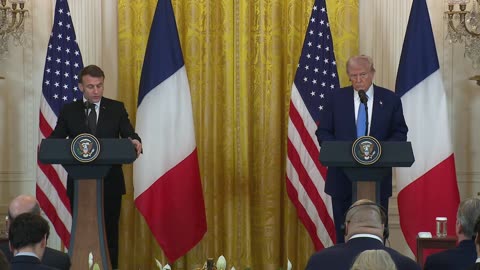 🇺🇸🇫🇷 PRESIDENT TRUMP & PRESIDENT MACRON HOLD JOINT PRESS CONFERENCE | U.S.–FRANCE RELATIONS 2025! 🤝🌍