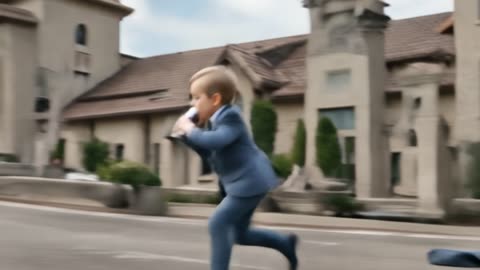 Jeremy jumps on a car