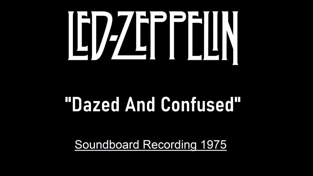 Led Zeppelin - Dazed And Confused (Live in Seattle 1975) Soundboard