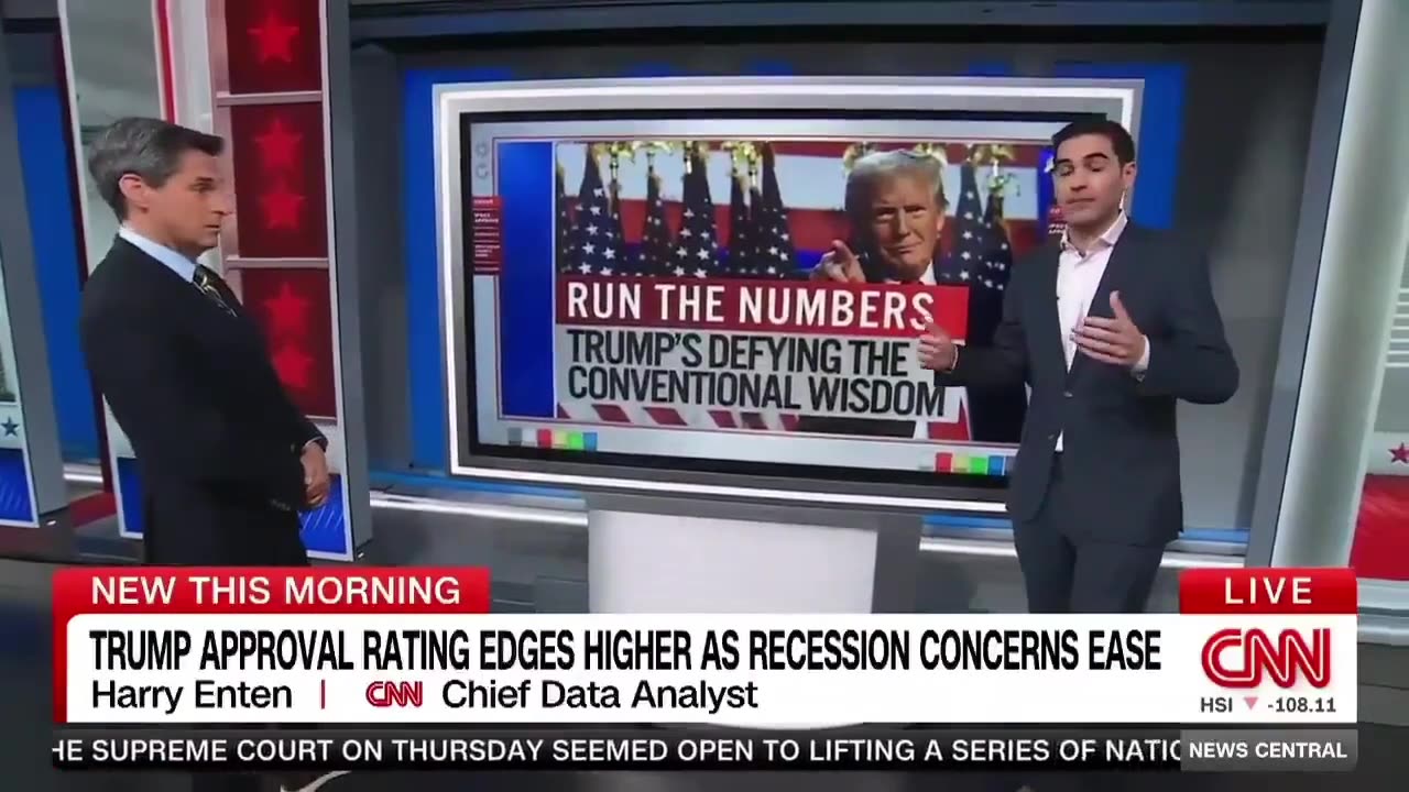 CNN's Enten Trump's Poll Numbers Are Rising