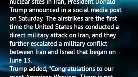 After bombing Iran now is the time for peace 🤣