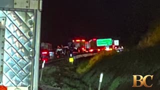 West Virginia mudslide strands thousands on highway for more than 8 hours