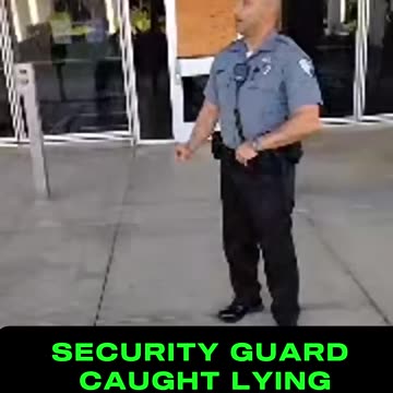 Tyrant Private Security Guard Caught Lying 8-15-2024