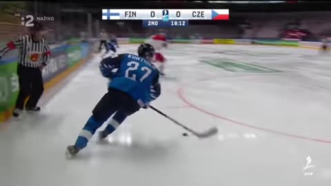 Finsko vs Česko - čtvrtfinále MS 2021