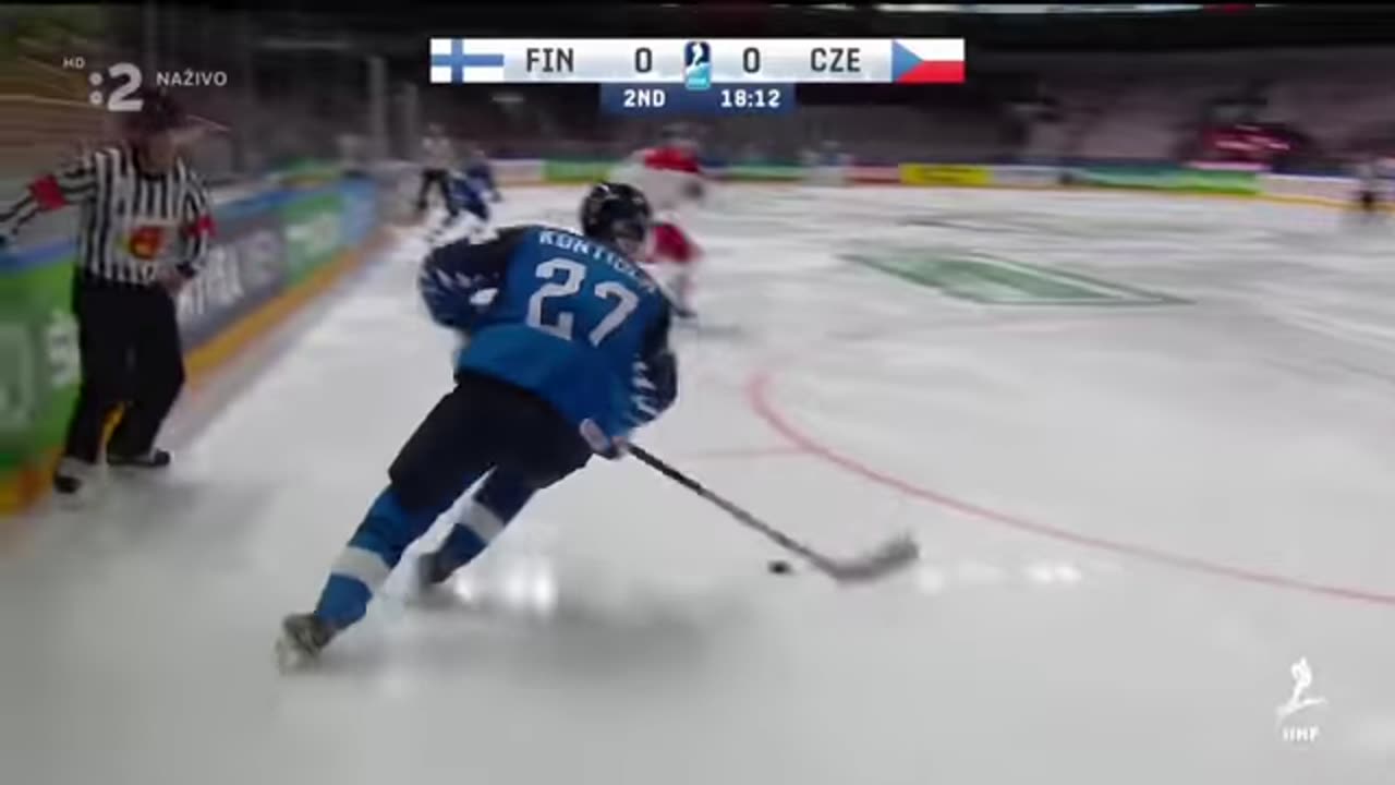 Finsko vs Česko - čtvrtfinále MS 2021