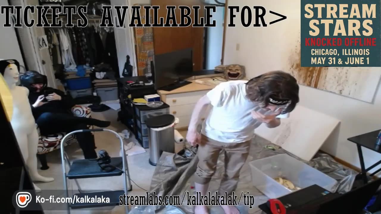 Kalkalaka updating the painting and adding texture | Stream Stars: Knocked Offline