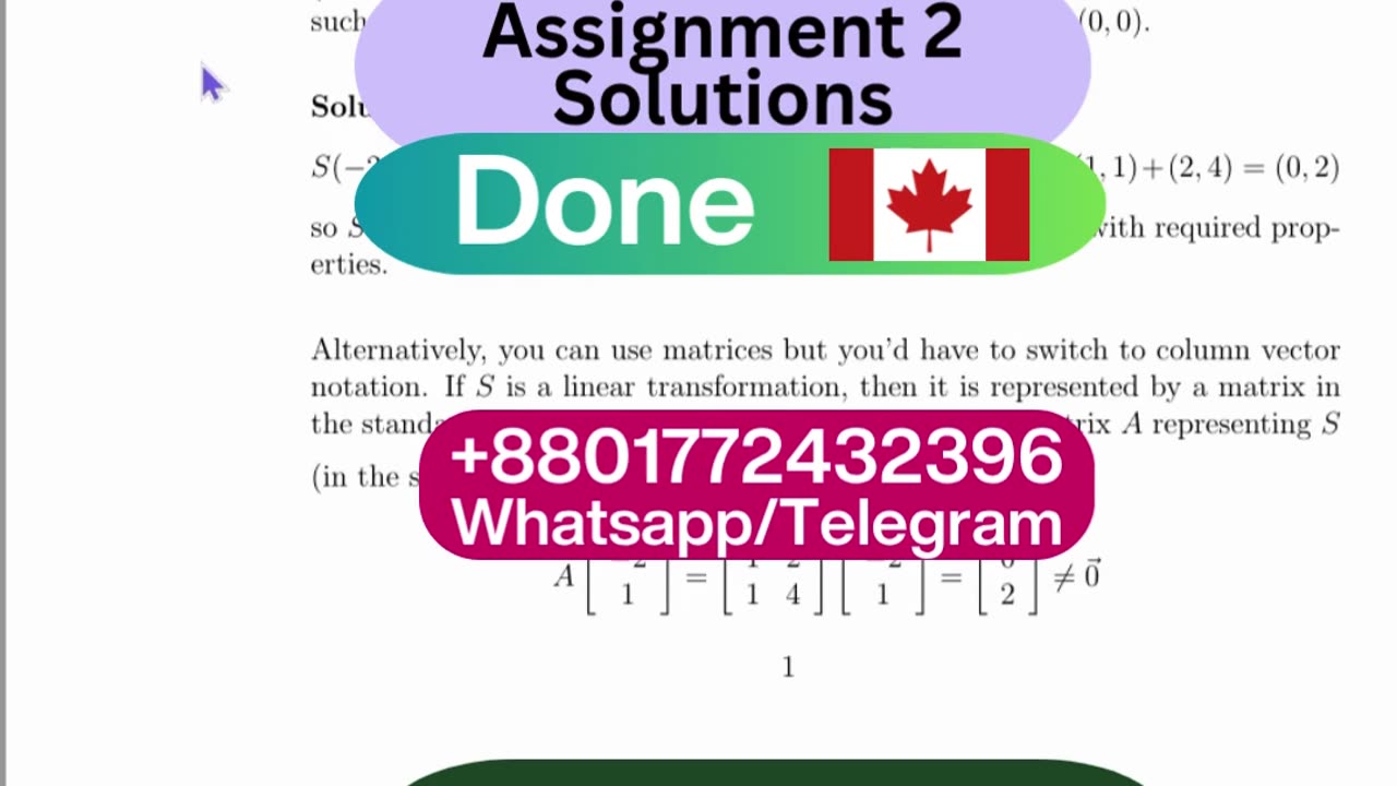 Client Work (Exam) | MATH 3213 Assignment 2 Macroeconomics Project | University of New Brunswick