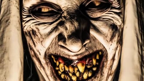 😱👻 Scary Nun Vollo #klingai #horrorcollector #horror #midjourney #scary | TheHauntingHour