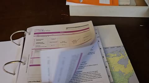 Homeschool update- Kindergarten with Sonlight