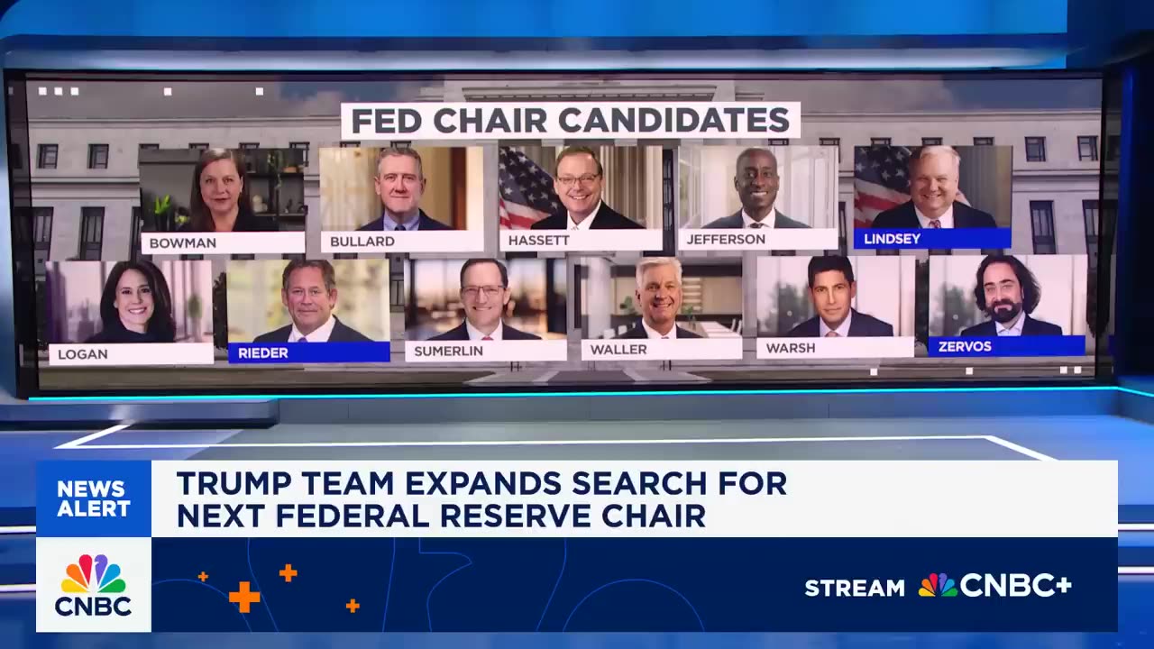David is one of the 11 candidates Trump is considering for Fed head.