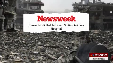 Breaking- Multiple journalists killed by Israeli strikes on Gaza hospital