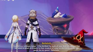 Barbeloth's short appearance