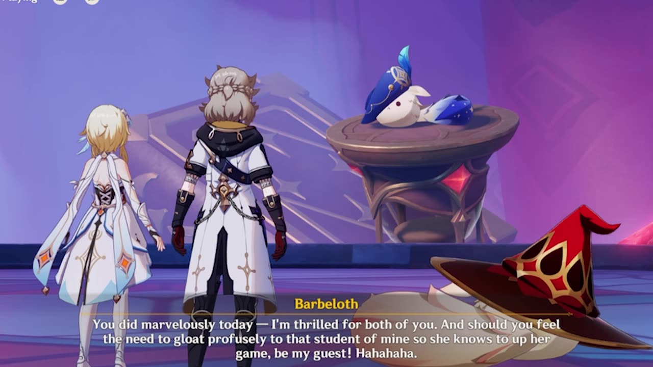 Barbeloth's short appearance