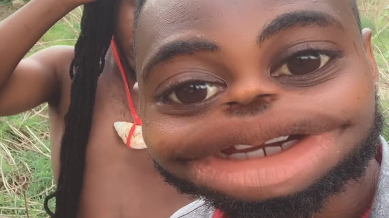 Talking in the video