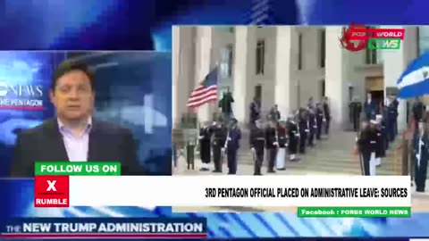 3RD Pentagon officials placed on administrative leave