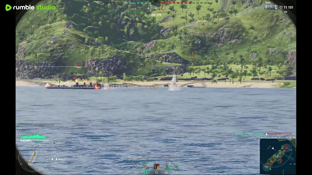 playing warships with a new battleship
