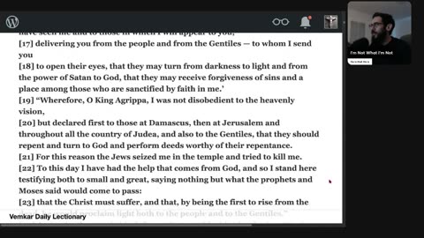 ARMENIAN LECTIONARY DAILY SCRIPTURE - THURSDAY 6/5/25