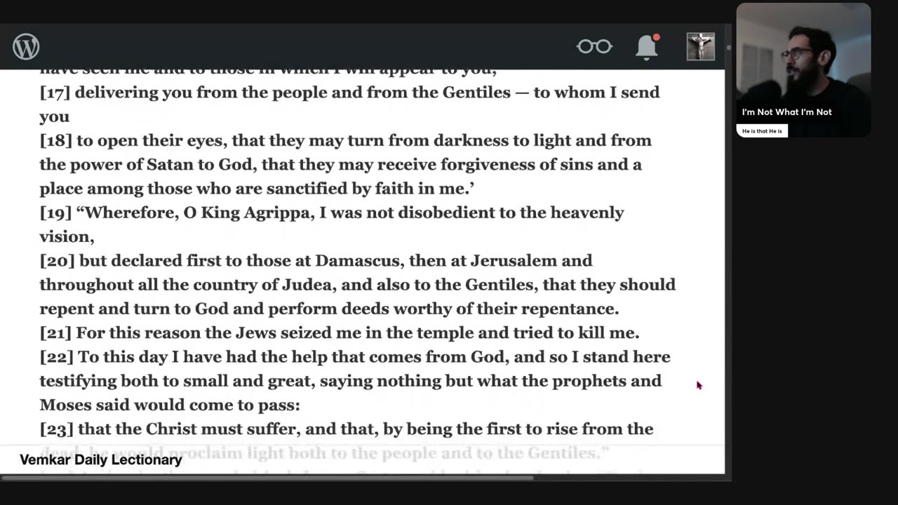 ARMENIAN LECTIONARY DAILY SCRIPTURE - THURSDAY 6/5/25