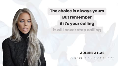 If It’s Your Calling, It Will Keep Calling (By Adeline Atlas)