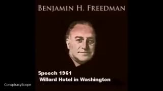 Benjamin Freedman Speech Unedited Version (1961)