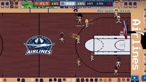 Green Hoopland Season 2: day 4 Primetime game DOUBLE OT Florida Tropics @ Buenos Aires Airlines