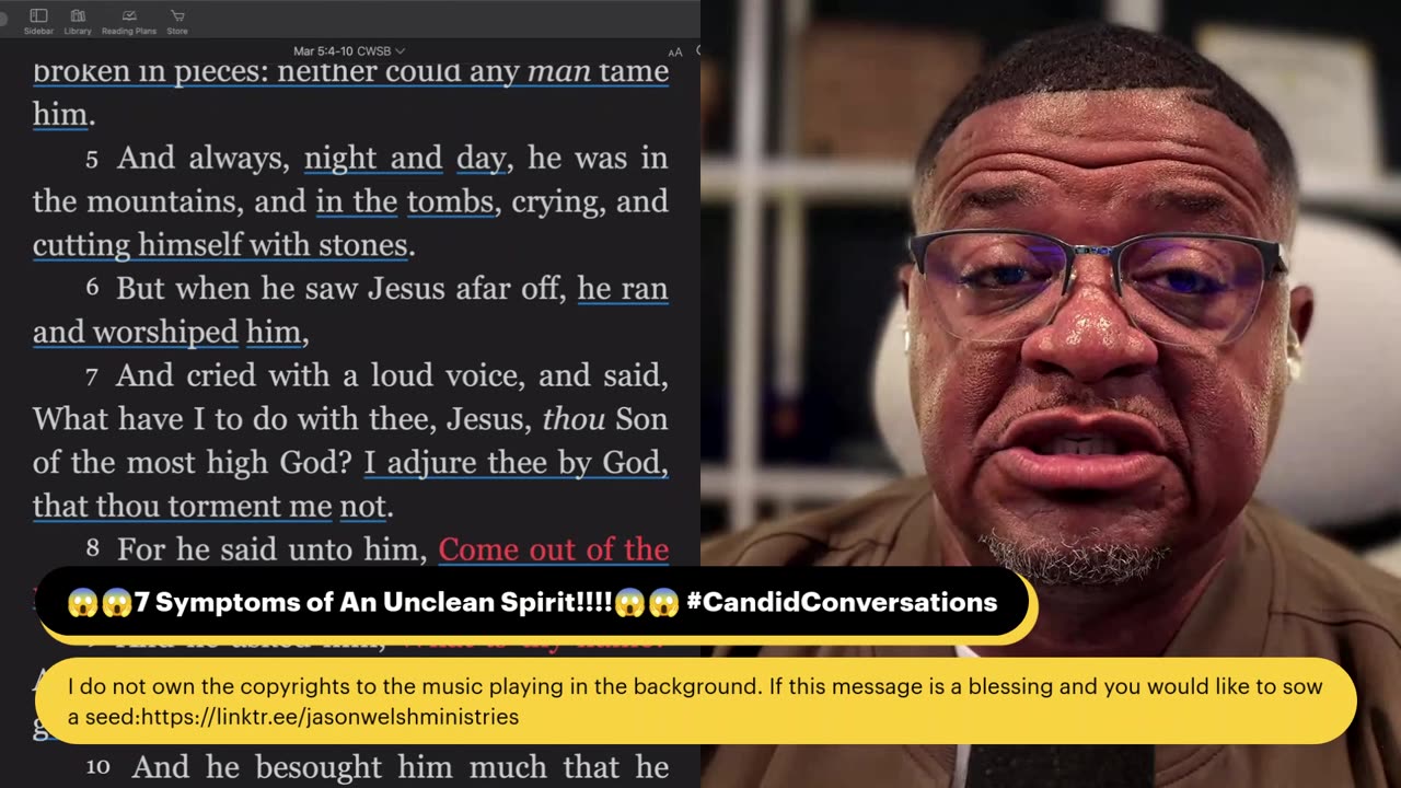 😱😱7 Symptoms of An Unclean Spirit!!!!😱😱 #CandidConversations