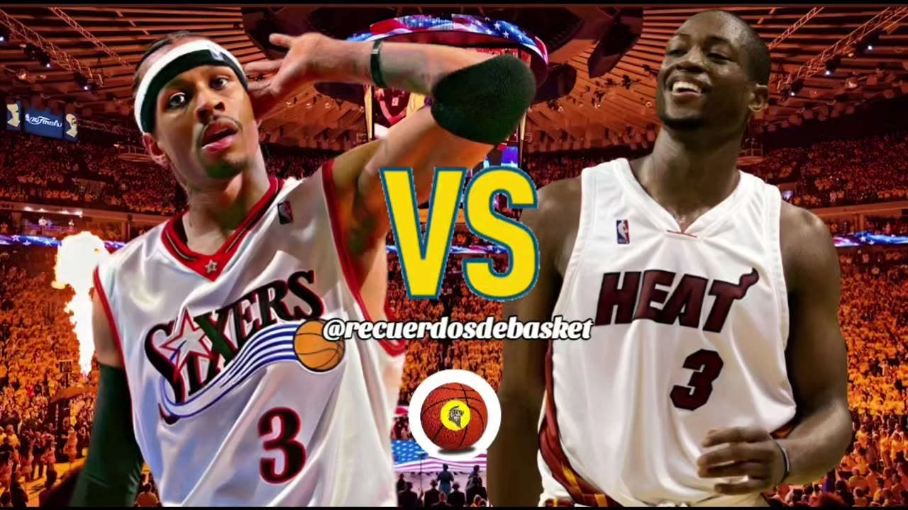 ALLEN IVERSON VS DWYANE WADE