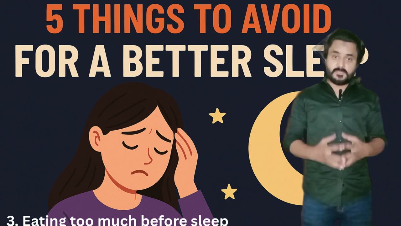 5 Things to Avoid for a Better Night’s Sleep 😴🌙 | Simple Wellness Tips