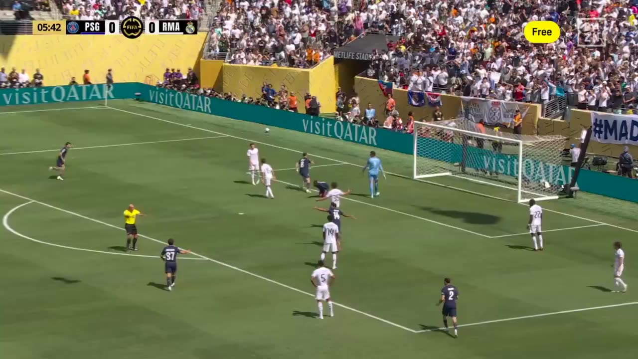 Fabian Ruiz goal (PSG vs Real Madrid - CWC)