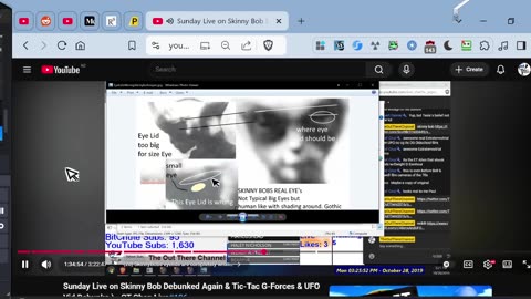 TOTC Analyzes the SkinnyBob Alien footage and points out errors he found in 2019 Part 1,15m ClipOnly