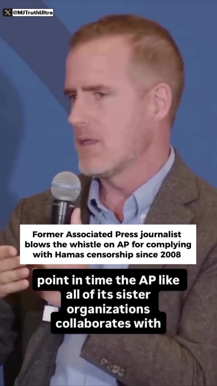 Associate Press Journalist says the AP has been Complying with Hamas Censorship Orders since 2008