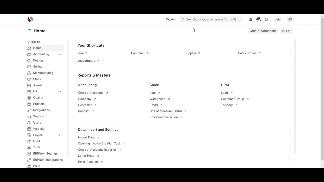 SigzenERP - ERP Bank Accounts: Complete Guide