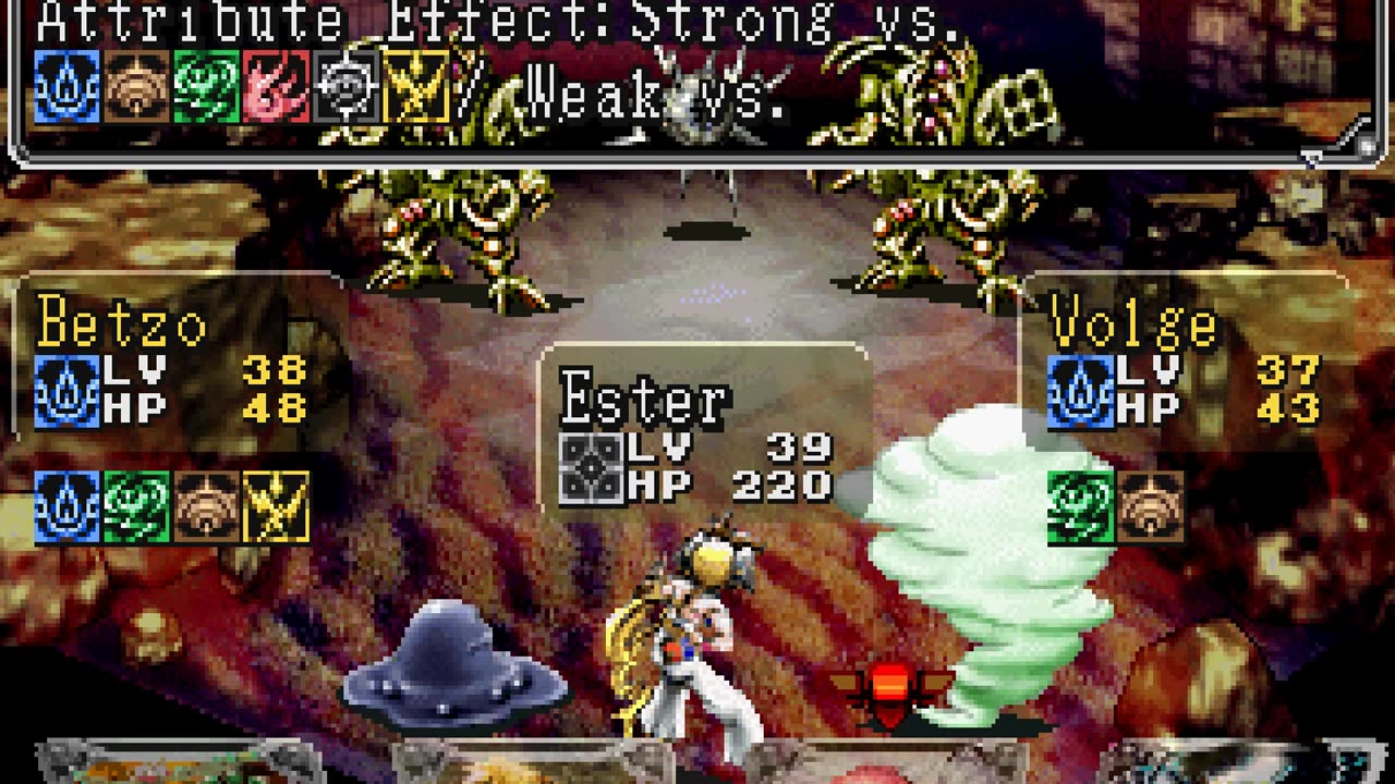 English Arcana Strikes (Saturn) P12 beating the 3rd fire dungeon