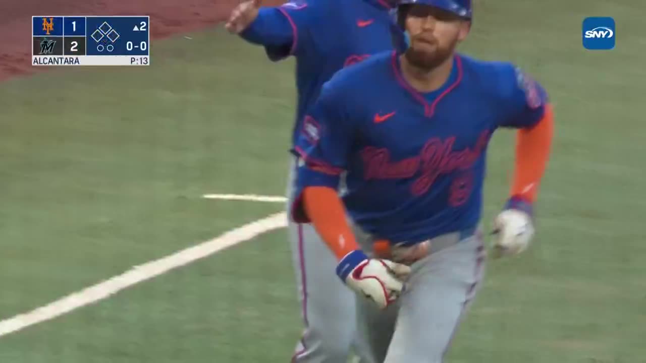 MLB - Brandon Nimmo demolished this baseball 😮💨