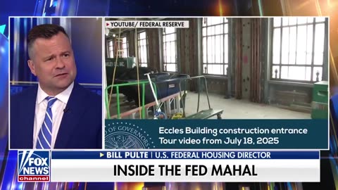 I go to this $2.5B Fed building & they’re tearing down marble & steel⁉️