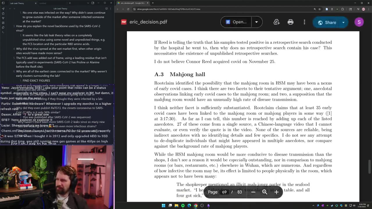 [Mirror] Destiny YouTube Stream
