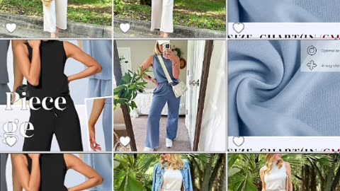 SAMPEEL Two Piece Sets for Women Summer Outfits Lounge