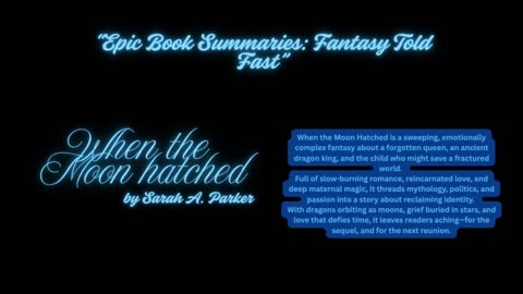 When the Moon Hatched by Sarah A. Parker