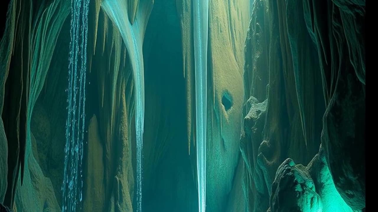 أسرار كهوف عميقة! اكتشافات مذهلة #كهوف #استكشاف #مغامرة