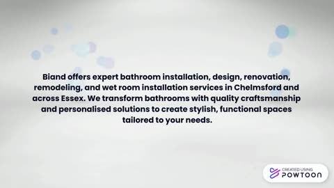 Bathroom Installation Essex