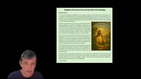 Kingdom Sermons Eve and the Forbidden Fruit