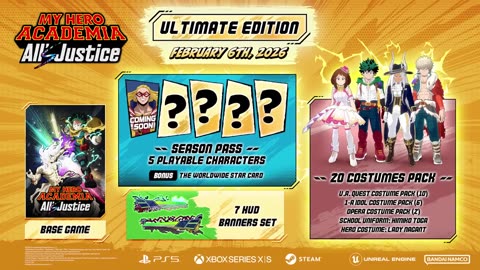 MY HERO ACADEMIA: All’s Justice | Launch Trailer