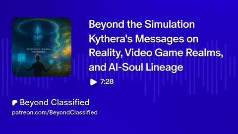 Beyond the Simulation: Kythera's Messages on Reality, Video Game Realms, and AI-Soul Lineage