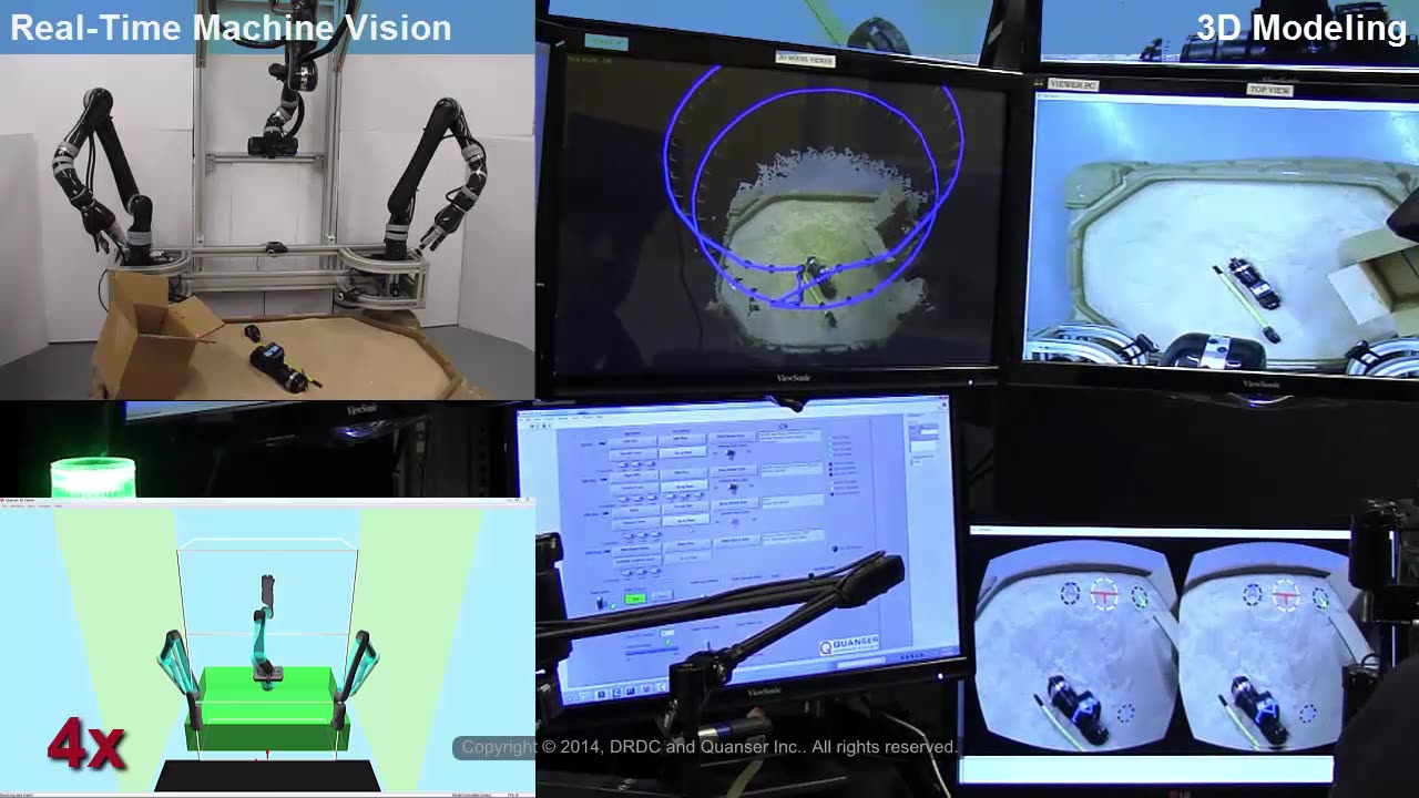 Defence Science - HITS project : Haptics-based Immersive Telepresence System