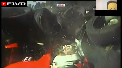 Formula1 2000s Onboard Crash Compilation *NO MUSIC* (REACTION)
