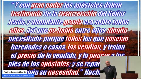 2025.08.17- Sermon - La Iglesia, Pte. 8