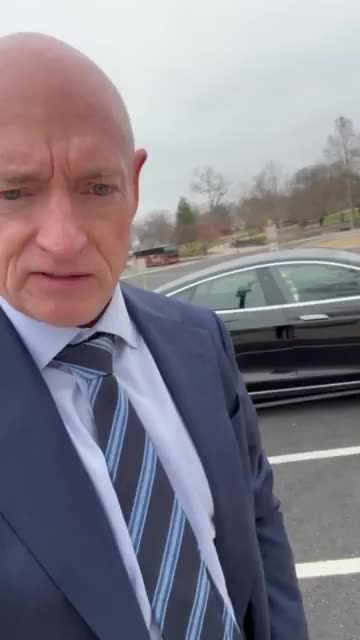 Senator Mark Kelly gets rid of his Tesla, saying, I don't want to drive a car designed by a fool