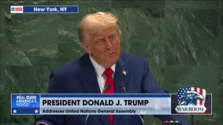 President Trump Addresses United Nations In General Assembly Speech