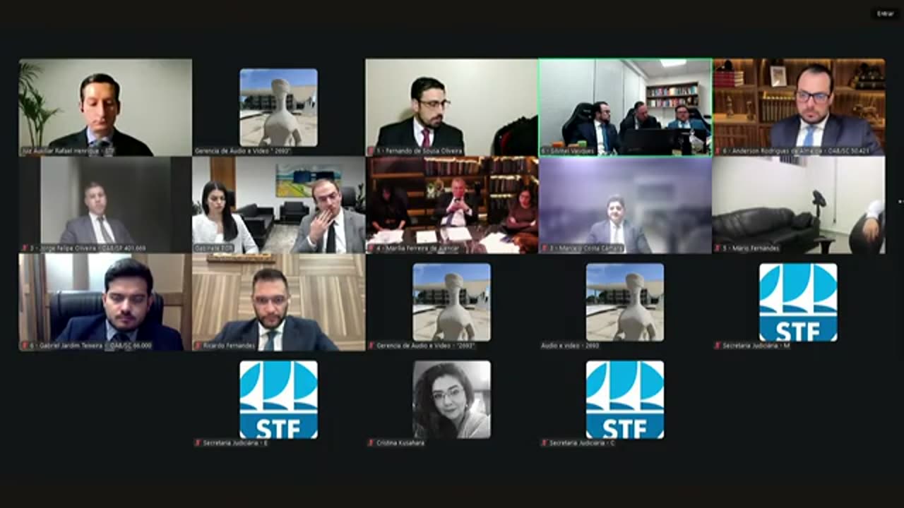 Primeira Turma do STF - Audiência AP 2693 (Núcleo 2) - 24/7/2025